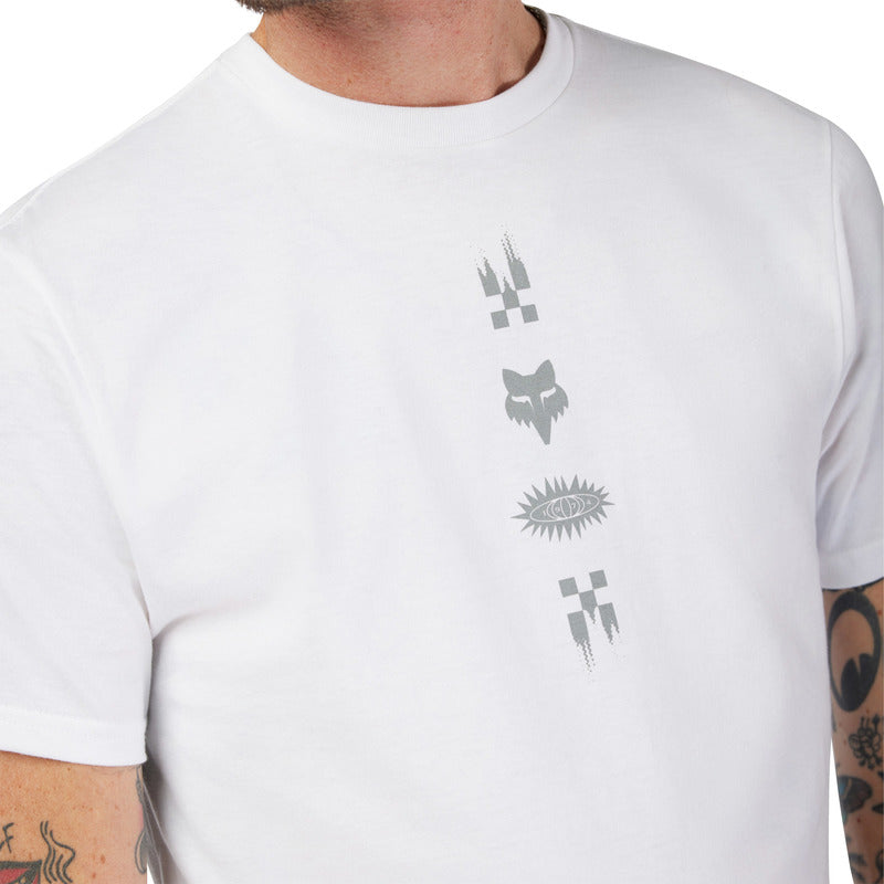 T-SHIRT FOX CHECKERED SS PREM TEE OPTIC WHITE 5 327778_ZAL775627.jpg