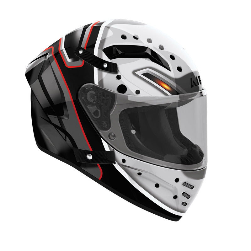 KASK MOTOCYKLOWY AIROH CONNOR MASKER GLOSS XXL 1