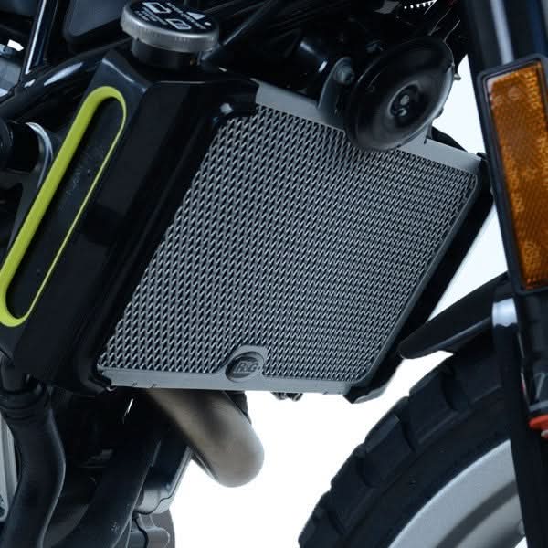 OSŁONA CHŁODNICY RG RACING HUSQVARNA VITPILEN/SVARTPILEN 401 (ALL YEARS), KTM 390 DUKE 17- TITANIUM 1