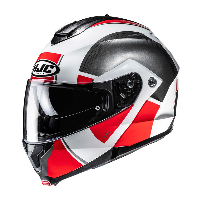 Kask Motocyklowy Hjc C91N Jyn White Red 1 355040_ZAL829102.jpg