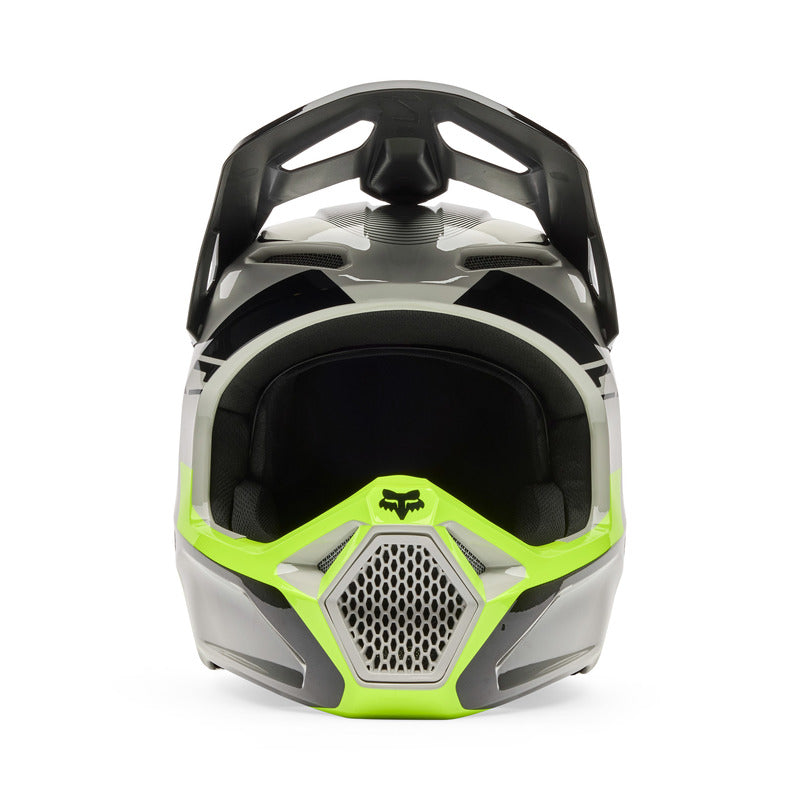 Kask motocyklowy Junior FOX V1 Collect Grey Yellow 5 337428_ZAL883526.jpg