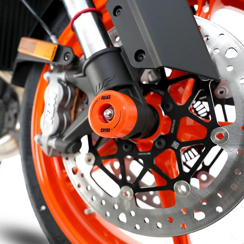 SLIDERY PRZEDNIEGO ZAWIESZENIA RG RACING KTM 790 DUKE/990 SUPER DUKE/990 SUPER DUKE R ORANGE 5