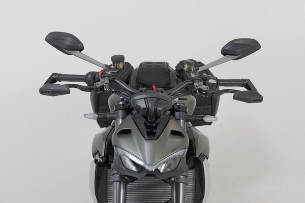 OSŁONA DŹWIGNI Z OWIEWKĄ SW-MOTECH DUCATI STREETFIGHTER V2, TRIUMPH DAYTONA BLACK 3