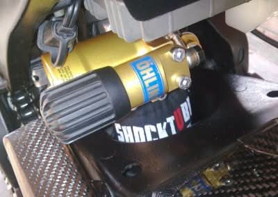 OSŁONA AMORTYZATORA RG RACING 9 X 9, PARA BLACK 5