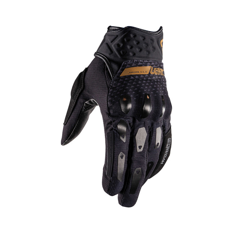 RĘKAWICE MOTOCYKLOWE LEATT ADV SUBZERO 5.5 SHORT STEALTH BLACK GREY XS 3