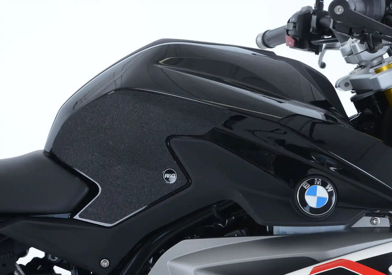 NAKLEJKA NA BAK TANKPAD ANTYPOŚLIZGOWY 2 CZĘŚCI RG RACING BMW G310R CLEAR 5