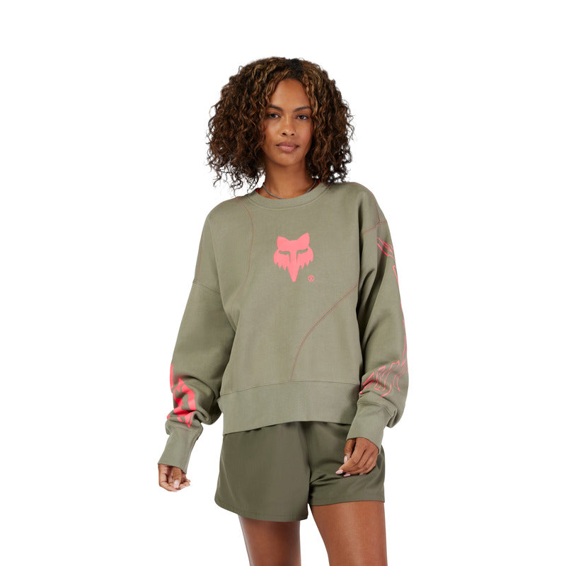 Bluza Damska FOX Crew Elevated Oversized Adobe 5 327548_ZAL767623.jpg