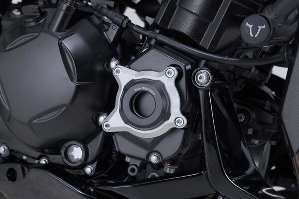 OSŁONA SILNIKA SW-MOTECH KAWASAKI Z1100 (25-) BLACK SILVER 5