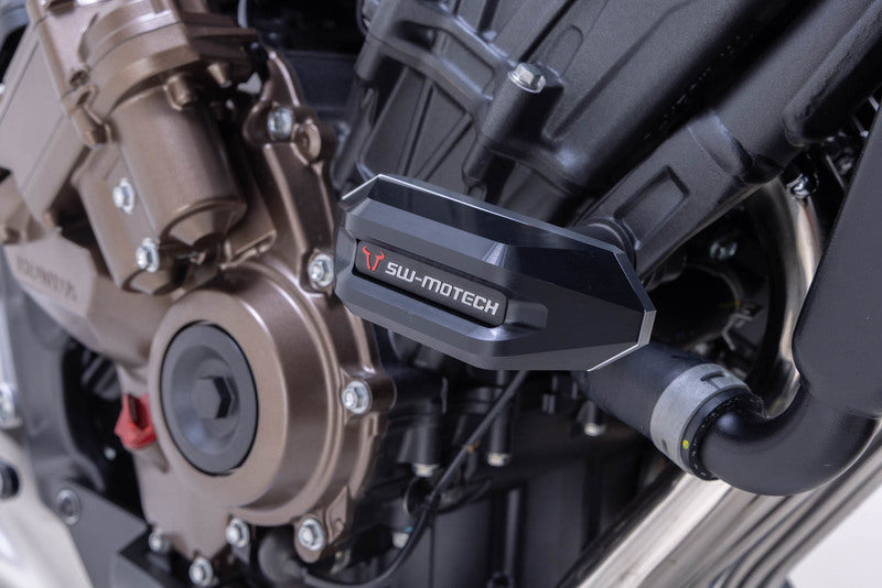 CRASHPADY SW-MOTECH HONDA CB650R E-CLUTCH (23-) BLACK 1