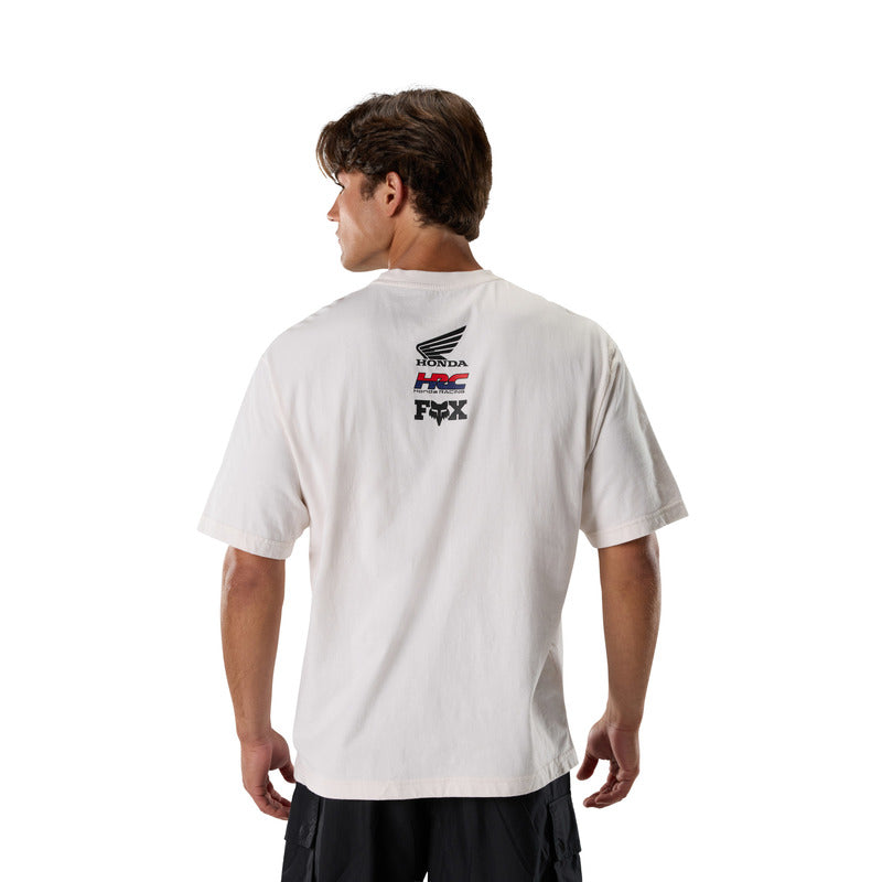 T-Shirt FOX Honda Midweight Off White 9 360620_ZAL917434.jpg