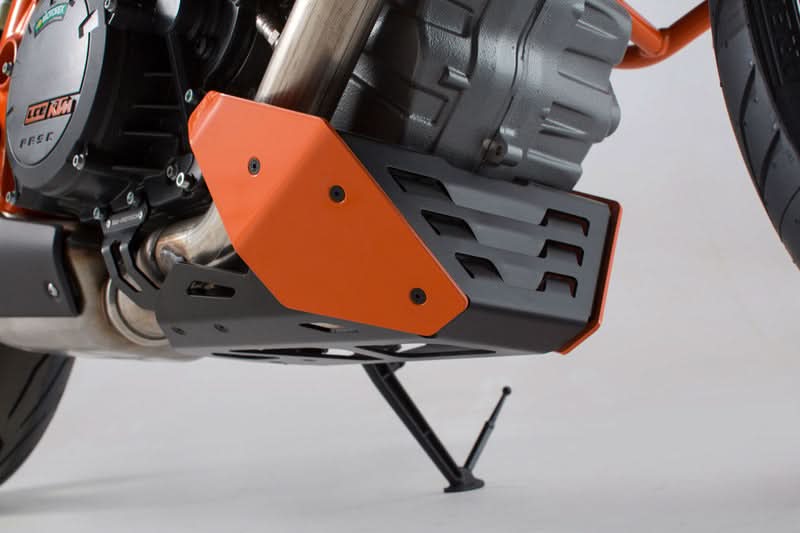 OSŁONA SILNIKA PŁYTA POD SILNIK SW-MOTECH KTM 1290 SUPER DUKE R/GT ORANGE/BLACK 1