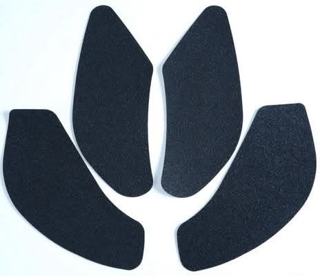 NAKLEJKA NA BAK TANKPAD ANTYPOŚLIZGOWY 4 CZĘŚCI RG RACING KAWASAKI ZX6R 636 (13-14) BLACK 1