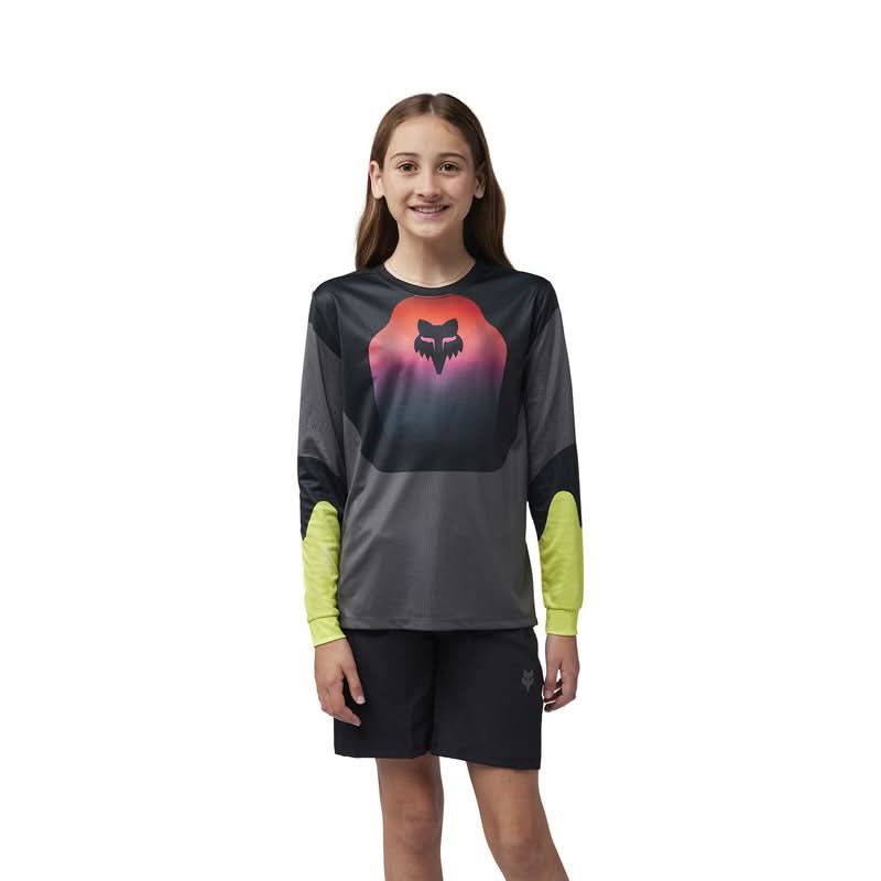 Koszulka Rowerowa Z Długim Rękawem Fox Junior Ranger Revise Black/Pink 5 309571_ZAL721702.jpg