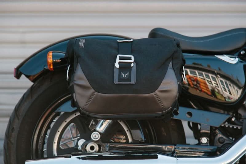 ZESTAW SAKW I STELAŻY LEGEND GEAR SW-MOTECH HARLEY DAVIDSON SPORTSTER MODELS (04-) BROWN 9