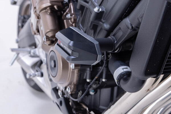 CRASHPADY SW-MOTECH HONDA CB650R E-CLUTCH (23-) BLACK 9