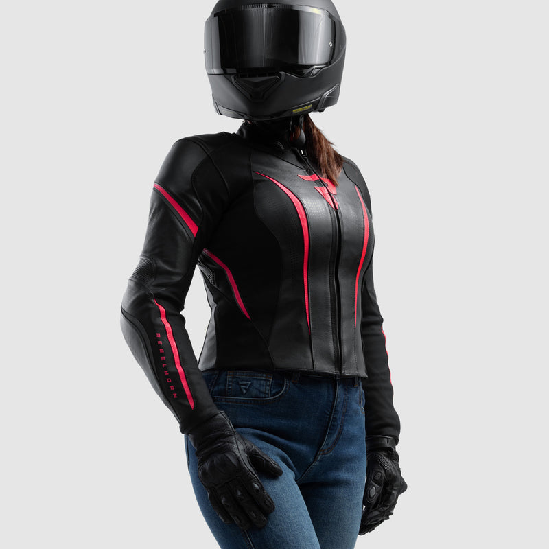 Kurtka motocyklowa skórzana damska Rebelhorn Diva St Black Pink 10 349536_ZAL897116.jpg