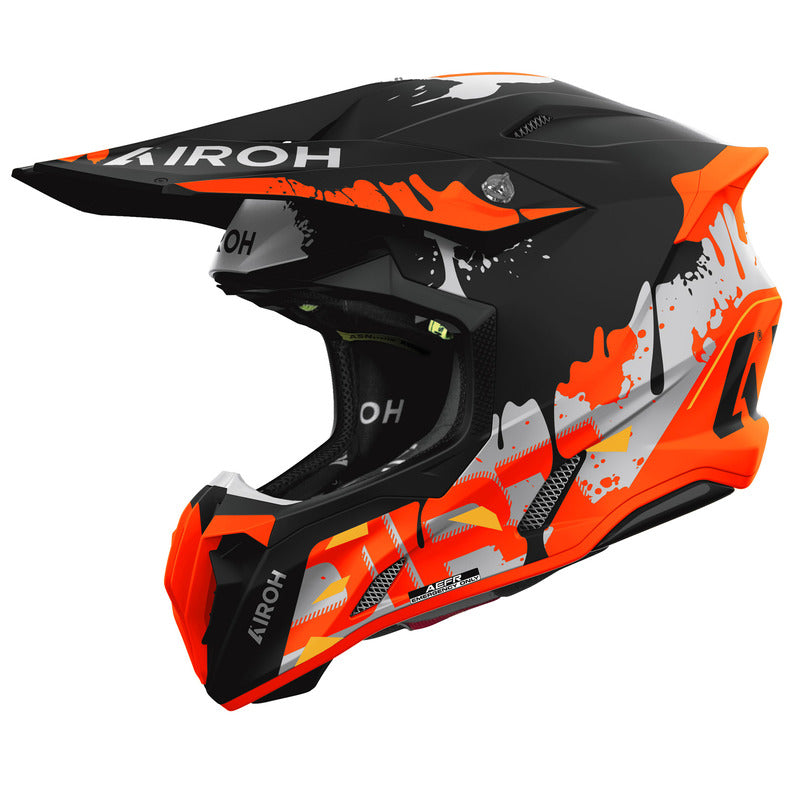 KASK MOTOCYKLOWY AIROH TWIST 3 DIRT MATT M 2