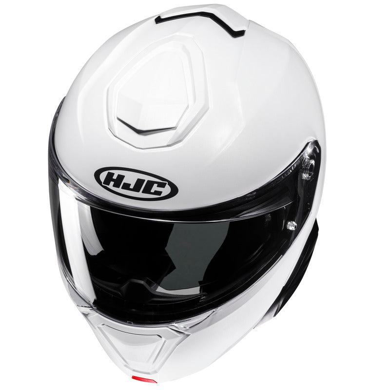 Hjc I91 Solid Pearl White Motorcycle Helmet 15 355009_ZAL829056.jpg