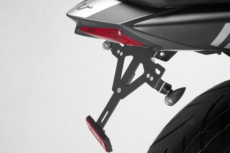 MOCOWANIE TABLICY REJESTRACYJNEJ SW-MOTECH SUZUKI SV650 ABS (15-) BLACK 1