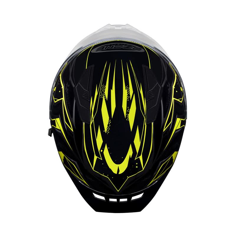 Kask Ozone Integralny Sprint Black/Grey/Fluo Yellow 4 224583_ZAL618136.jpg