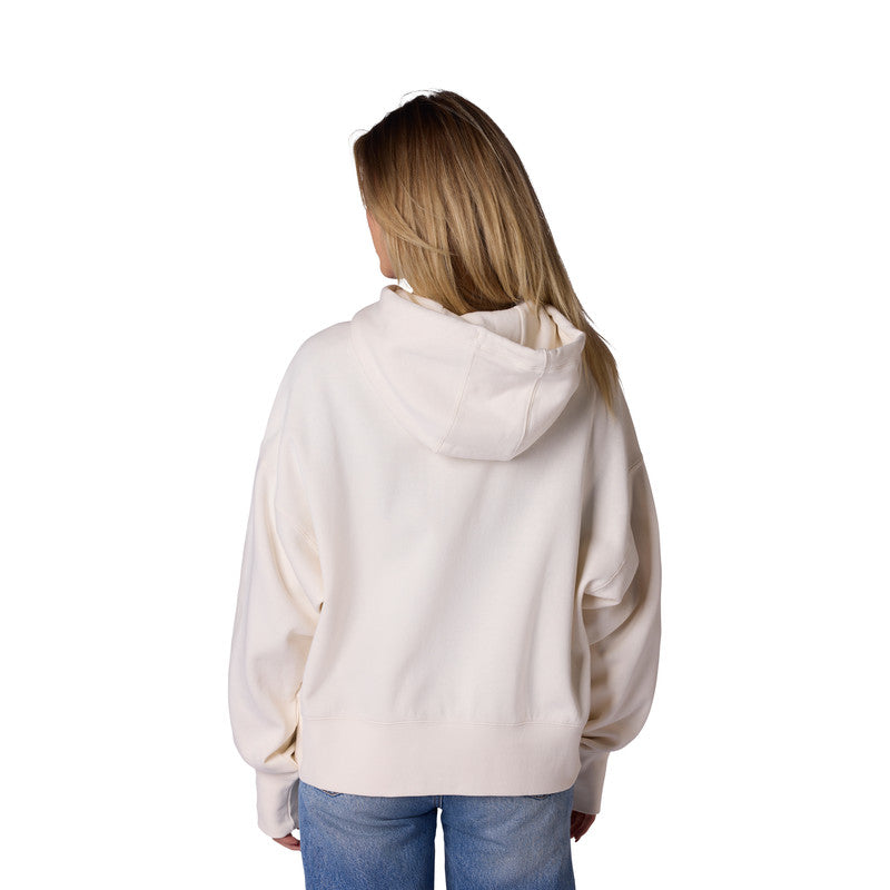 Bluza z kapturem Damska FOX Honda Fleece Po Off White 7 351018_ZAL860477.jpg