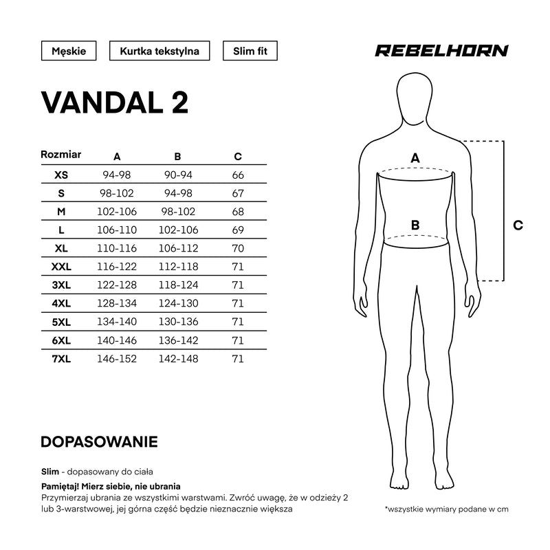 Kurtka motocyklowa tekstylna Rebelhorn Vandal 2 Black 38 348636_ZAL892350.jpg