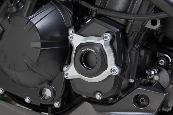 OSŁONA SILNIKA SW-MOTECH KAWASAKI Z900 MODELS (16-) BLACK/SILVER 11