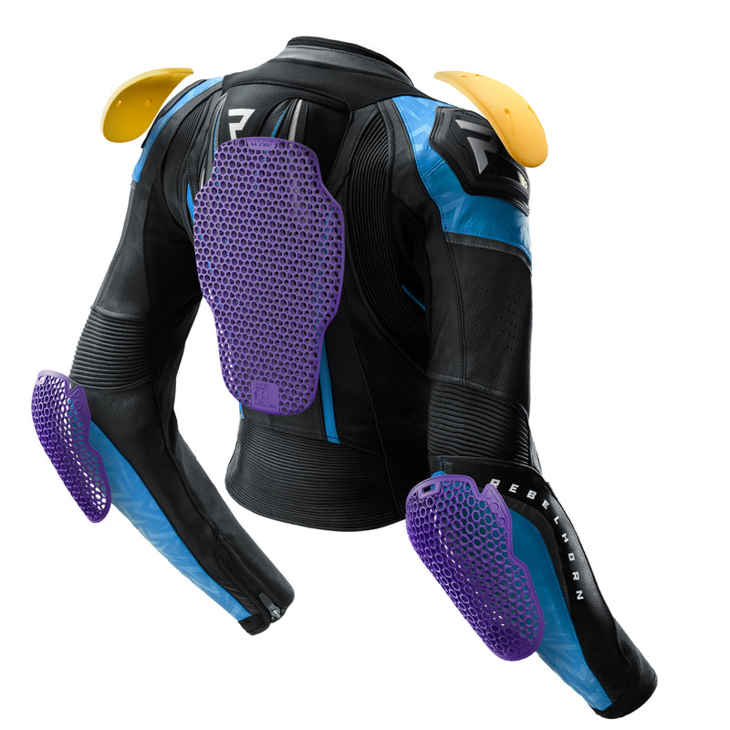 Kurtka motocyklowa skórzana damska Rebelhorn Diva Rs Black Blue 32 349504_ZAL885744.jpg
