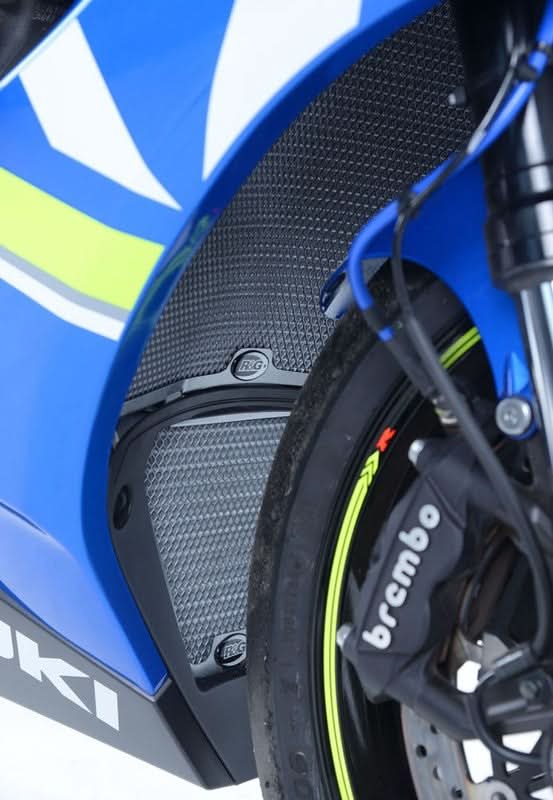 OSŁONA CHŁODNICY RG RACING SUZUKI GSX-R1000/R 17- TITANIUM 1