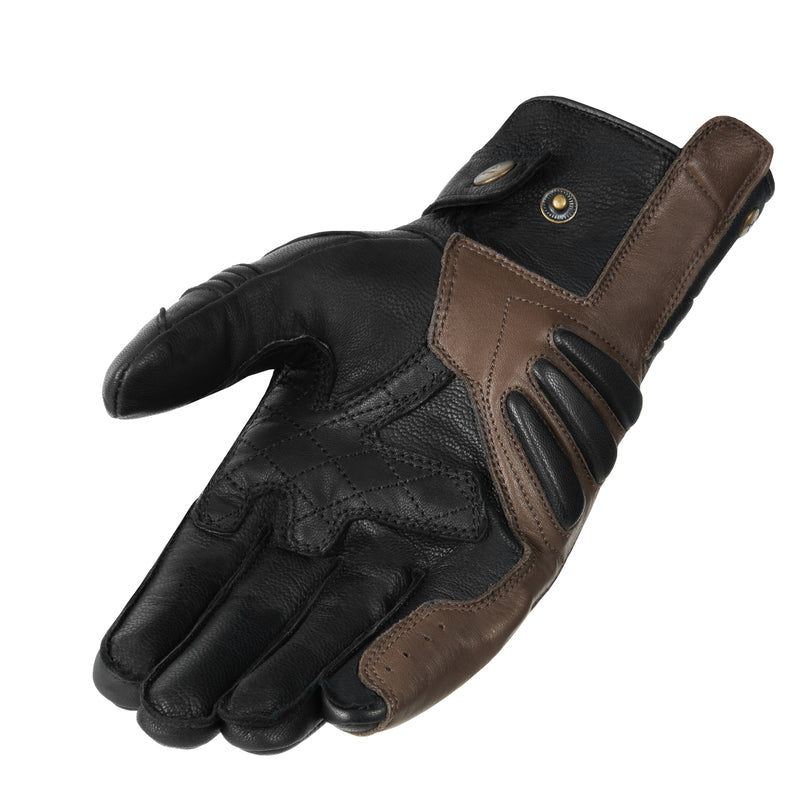 Rękawice motocyklowe damskie Rebelhorn Hunter Vintage Brown 5 214658_ZAL615374.jpg