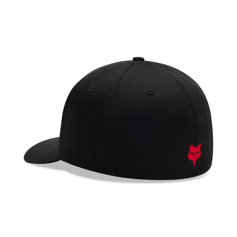 Czapka Z Daszkiem Fox Typeface Flexfit Black 3 339121_ZAL816814.jpg
