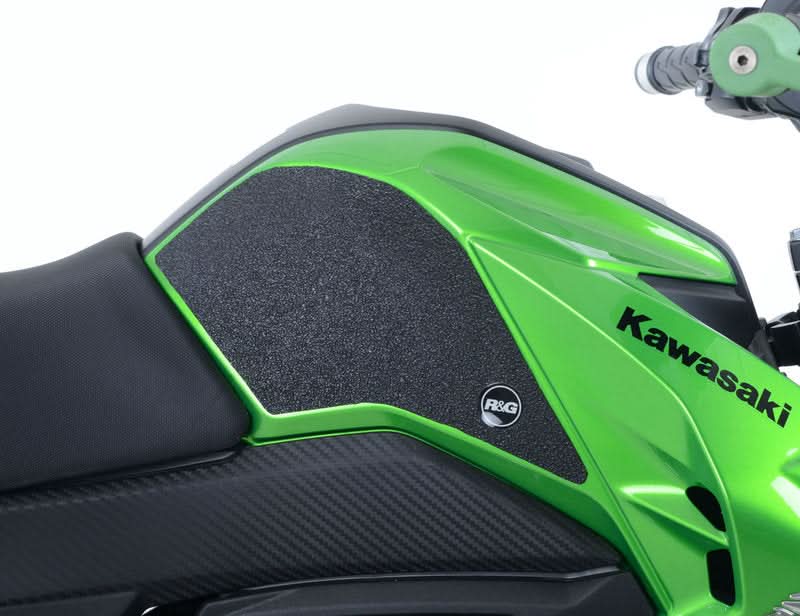 NAKLEJKA NA BAK TANKPAD ANTYPOŚLIZGOWY 2 CZĘŚCI RG RACING KAWASAKI Z 125 BLACK 1