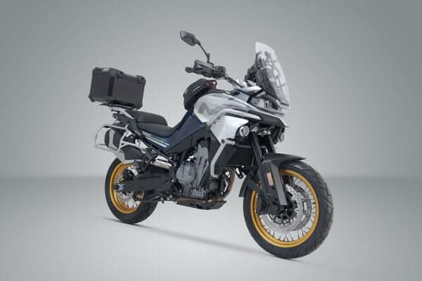 ZESTAW KUFRA CENTRALNEGO TRAX ADV SW-MOTECH CFMOTO 800MT (21-) BLACK 3
