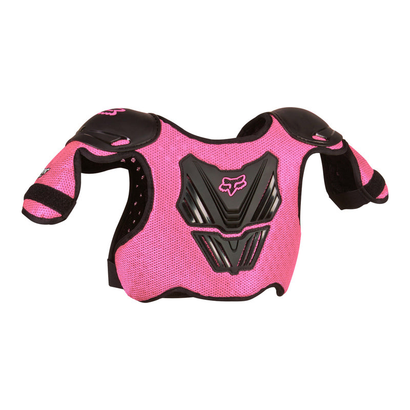 Ochraniacz Klatki Piersiowej Junior FOX Peewee Titan Roost Deflector Black Pink 3 308536_ZAL745902.jpg