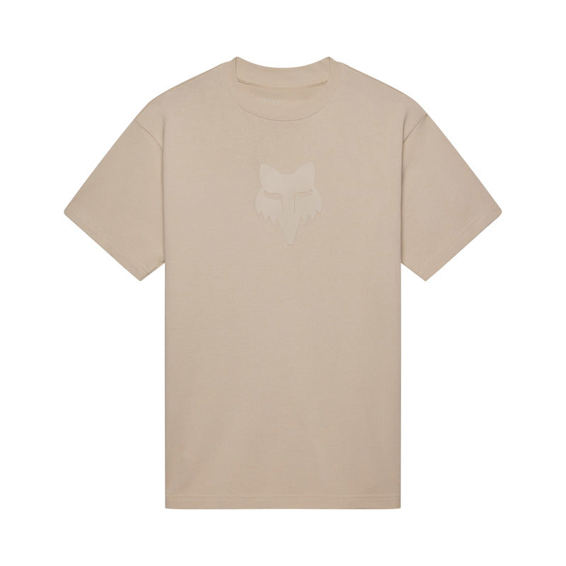T-Shirt FOX Head Heavyweight Chalk 1 360590_ZAL918457.jpg