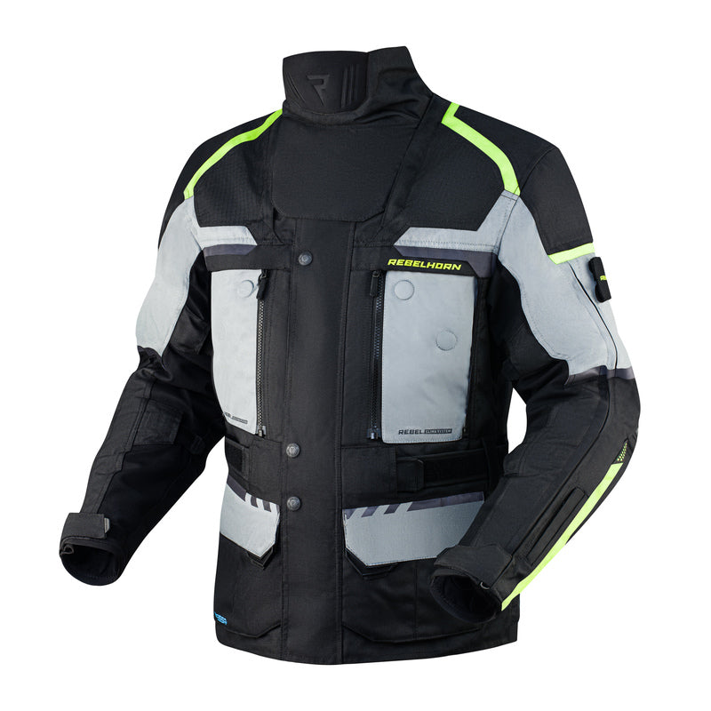 Kurtka motocyklowa tekstylna Rebelhorn Cubby 4 Black Grey Fluo Yellow 1 213972_ZAL583893.jpg