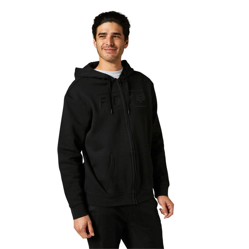 Bluza z Kapturem na Zamek Fox Pinnacle Black/Black 3 223374_ZAL431243.jpg