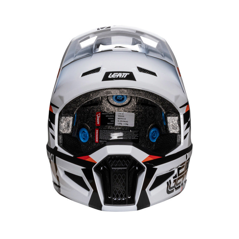Kask motocyklowy z goglami junior Leatt Kit Moto 3.5 White 5 322080_ZAL740493.jpg