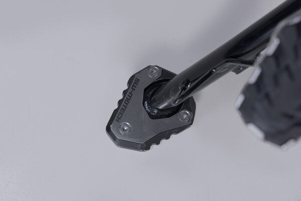 NAKŁADKA NÓŻKI BOCZNEJ SW-MOTECH KAWASAKI KLE500 / KLE500 SE (26-) BLACK/SILVER 5
