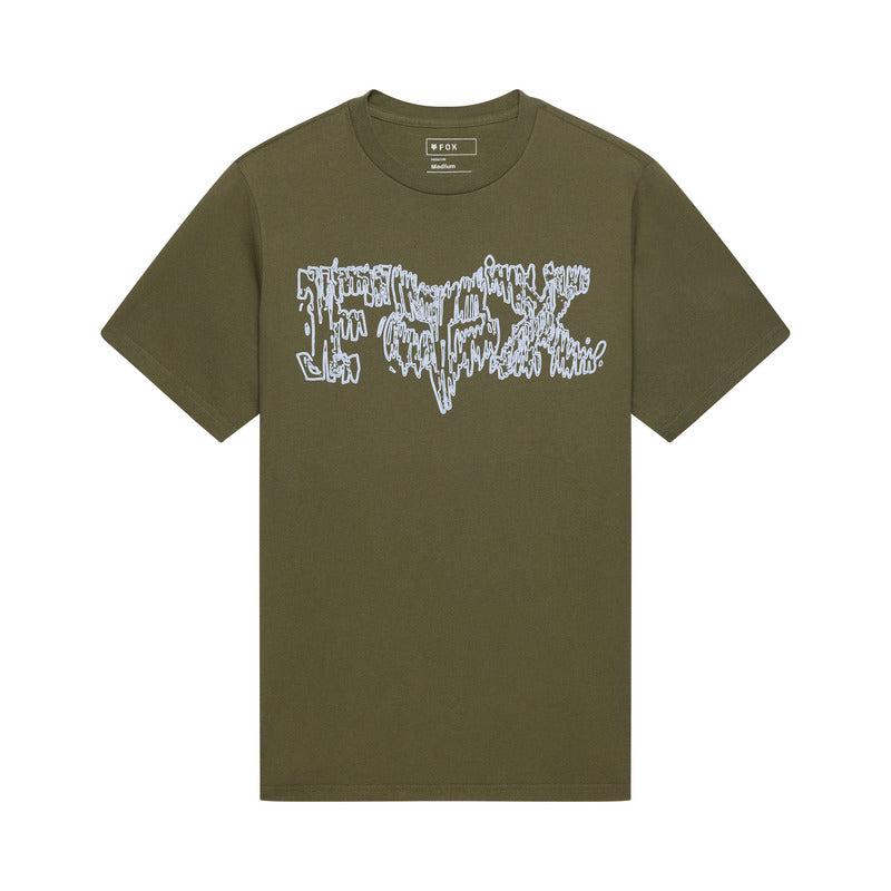 T-Shirt FOX Dustproof 195 Original Olive Green 1 360565_ZAL918463.jpg