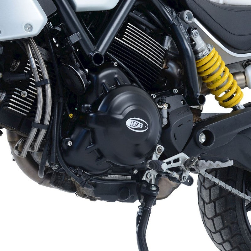 OSŁONA SILNIKA RG RACING DUCATI SCRAMBLER 1100, LEWA STRONA OSŁONA GENERATORA BLACK 1