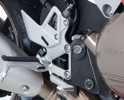 OSŁONA WAHACZA RG RACING HONDA VFR800 14-, CROSSRUNNER 15-, 3 CZĘŚCI BLACK 3