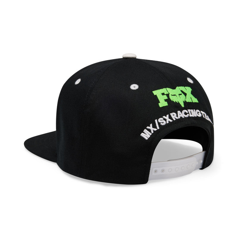 Czapka z daszkiem FOX Kawasaki Snapback Black 3 352690_ZAL860536.jpg