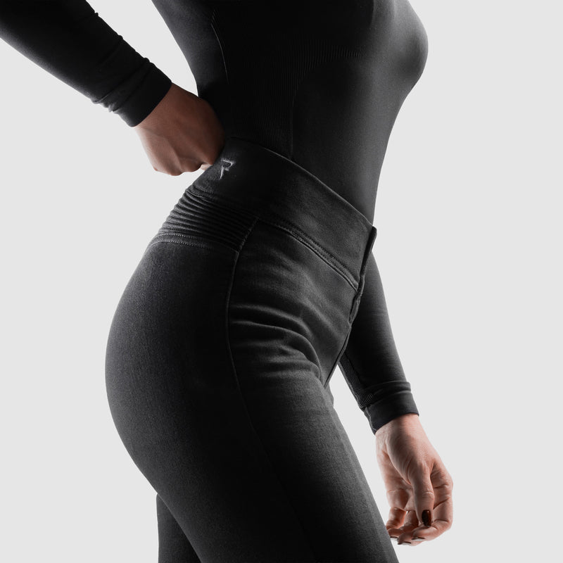 Legginsy Motocyklowe Damskie Rebelhorn Chica Black 14 348102_ZAL850670.jpg