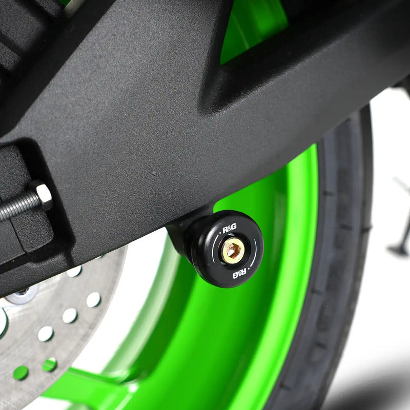 ROLKI WAHACZA RG RACING WHITE - KAWASAKI ZX-10R 2016-/ZX-10RR 21-/SUZUKI SV650 16-/SV650X WHITE 3