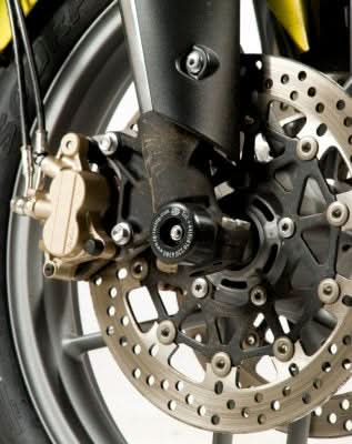 SLIDERY PRZEDNIEGO ZAWIESZENIA RG RACING TRIUMPH TIGER 800 BLACK 1
