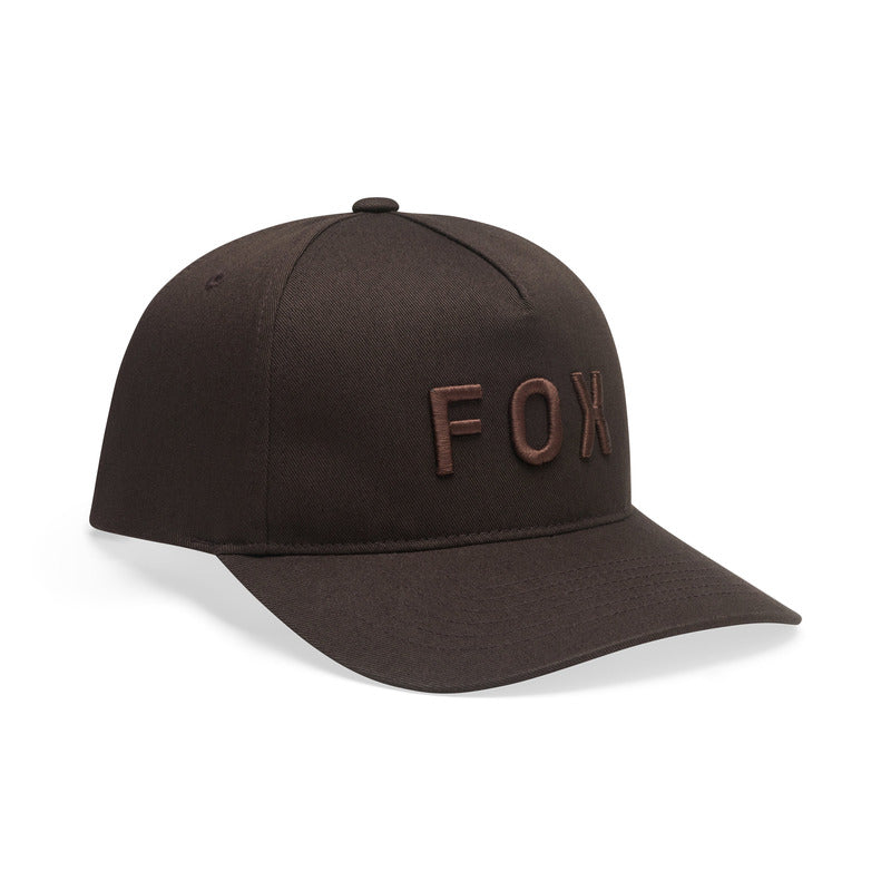 Czapka z daszkiem FOX Wordmark Subframe Hat Cocoa 1 360300_ZAL919091.jpg