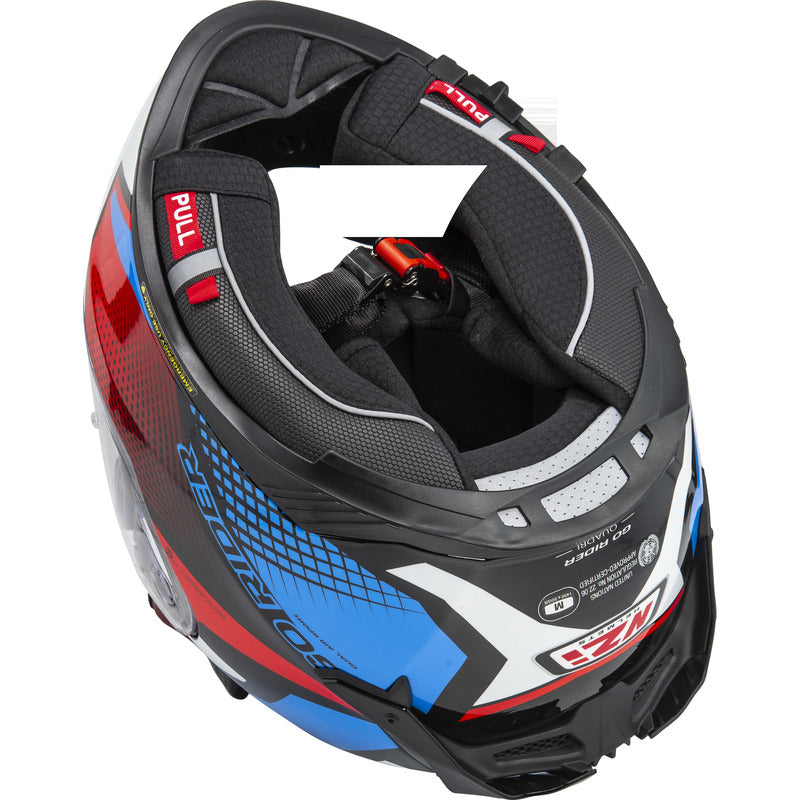 Kask Motocyklowy NZI Go Rider Stream Duo Quadri Black Red Blue 19 362243_ZAL853934.jpg