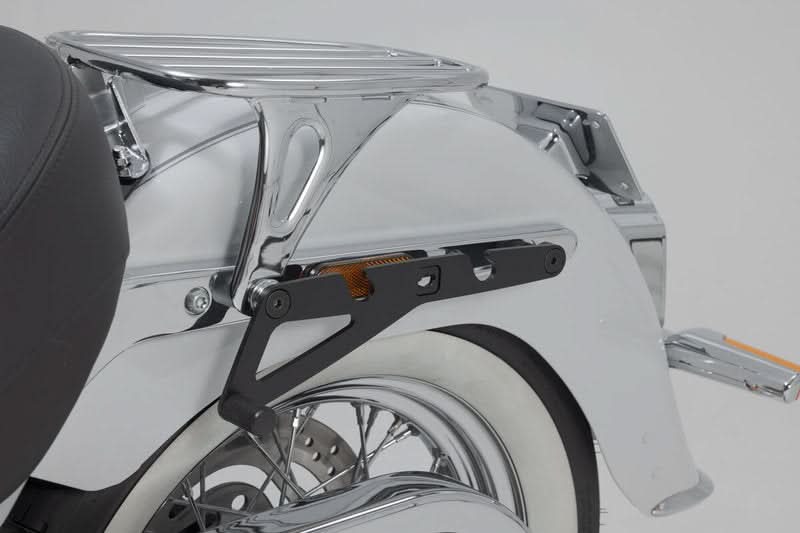 ZESTAW SAKW I STELAŻY LEGEND GEAR LH1/LH1 SW-MOTECH 2X195L HARLEY-DAVIDSON SOFTAIL DELUXE (17-) 11