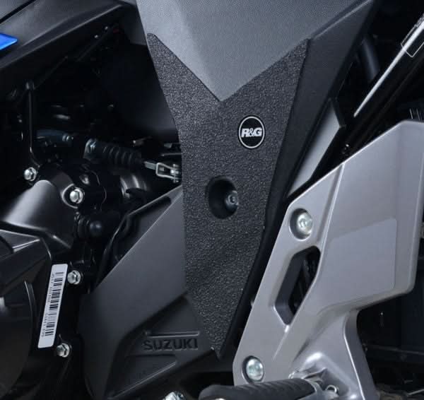 OSŁONA WAHACZA RG RACING SUZUKI GSX250R 17-, 2 CZĘŚCI BLACK 1
